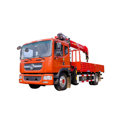 calidad  TRUCK CRANE Dongfeng 4x2 Truck Boom Crane 8 Ton Truck Mounted Hydraulic Crane Arm Crane Sanypalfinger For Trucks fábrica